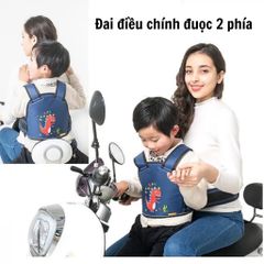 Đai đi xe máy cho bé, Đai Xe Máy Đảm Bảo An Toàn Cho Bé ơi,Đai đi xe máy cho bé