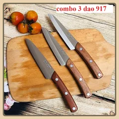 combo 3 dao gọt cắt rau củ, trái cây, dao gọt japan cắt gọi siêu bén, dao gọt cắt 917 japan siêu rẻ