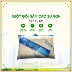 Ruột gối nằm cao su non American 40 x 60 (cm), gối cao su non đàn hồi tốt, độ bền cao