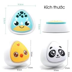 Đồ Chơi Bộ Chuông Chạm Nhảy Tăng Chiều Cao - Đồ Chơi Vận Động Phát Triển Chiều Cao Nhạc Vui Nhộn