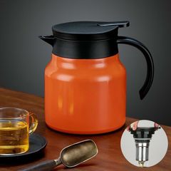 Ấm Pha Trà Giữ Nhiệt Có Lõi Lọc Trà Chất Liệu Inox 316 2 Lớp Cách Nhiệt Dung Tích 1000ml