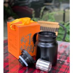 Ấm Pha Trà Giữ Nhiệt Có Lõi Lọc Trà Chất Liệu Inox 316 2 Lớp Cách Nhiệt Dung Tích 1000ml