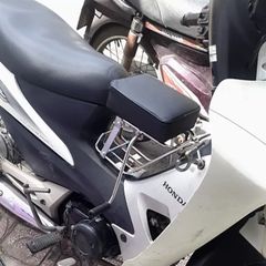 Ghế ngồi xe máy yên nệm không tựa XE SỐ - Yên Nệm, Không Tựa, Có Gác Chân, An Toàn Cho Bé