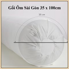 Ruột Gối Ôm Gòn Cao Cấp Dài 100cm Siêu Êm,gối ôm gòn nhân tạo