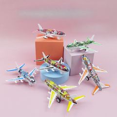 Máy Bay Nhỏ Đồ Chơi Chở Khách Mẫu Quà Tặng , hộp 4 máy bay chạy trớn đồ chơi