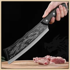 Dao Làm Bếp Cao Cấp.Dao Rồng Lưỡi Dao Sắc Bén, Là Trợ Thủ Đắc Lực Của Mọi Bà Nội Trợ