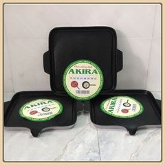 VỈ Nướng Chống Dính, Không Khói Vuông (30cm) - Chảo nướng chống dính BBQ tại nhà bền đẹp