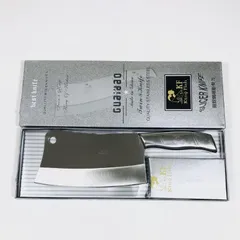 Dao Chặt Xương Nhật Bản Inox Siêu Bén, chặt gà, vịt băm thịt làm bằng inox sạch sẽ, bền bỉ và an toàn bếp