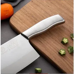 Dao Chặt Xương Nhật Bản Inox Siêu Bén, chặt gà, vịt băm thịt làm bằng inox sạch sẽ, bền bỉ và an toàn bếp