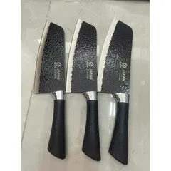3 DAO NHẬT THÉP KHÔNG GỈ - BỘ 3 DAO K05 - DAO LÀM BẾP CAO CẤP