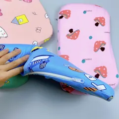 Gối cao su non, gối cao su chống méo, bẹp đầu cho bé Trai/Gái-Gối cao su non tự nhiên
