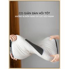 Gối công thái học lõi bông gòn kháng khuẩn 750G, Ruột gối chống đau mỏi cổ vai gáy TIẾN ĐẠT
