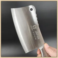 Dao đại chặt xương inox cực bén cao cấp - Dao XÁM đại chặt xương không rỉ sét siêu bền bỉ và an toán