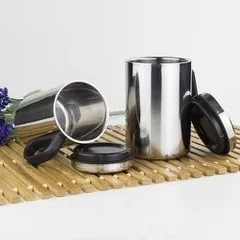 Ca Giữ Nhiệt inox 500ml- Ly uống nước inox 2 lớp giữ nhiệt 500ml