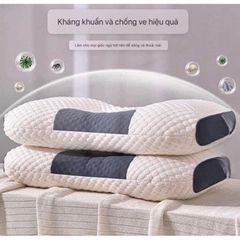 Gối Spa chống đau mỏi vai gáy, bảo vệ đốt sống cổ kích thước 50 x 70cm 750g