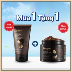 Tẩy Da Chết Mặt Cà Phê Đắk Lắk Cocoon Cho Làn Da Mềm Mại Rạng Rỡ 150ml và body 200ml
