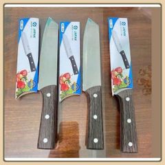 Bộ 3 Dao Nhật ASAKH JAPAN 324 Cán gỗ chiều dài 28cm siêu bén
