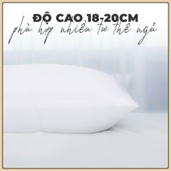 Ruột Gối Gòn Gối Nằm Gối Ôm Tiêu Chuẩn Khách Sạn 3* gối nằm 40x60 cm & ôm 35x100 cm