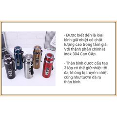 Bình Giữ Nhiệt Inox 316 Cao Cấp - Giữ Nhiệt Lên Đến 10 Tiếng - Thiết Kế Tinh Tế Sang Trọng