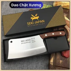Dao Chặt Xương Cao Cấp Seki Nhật Bản, Dao Làm Bếp Thép Không Gỉ Chắc Chắn Chặt Xương Chặt Gà vịt