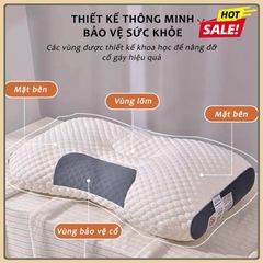 (HCM HỎA TỐC) Gối Spa Chống Đau Mỏi Vai Gáy, Căng Thẳng Có Giấc Ngủ Sâu Và Ngon Hơn