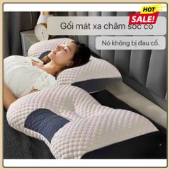 (HCM HỎA TỐC) Gối Spa Chống Đau Mỏi Vai Gáy, Căng Thẳng Có Giấc Ngủ Sâu Và Ngon Hơn