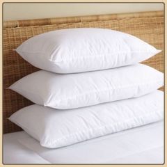 GỐI HƠI CAO CẤP GÒN XỊN CÓ KHÓA KÉO ( BAO GIẶT )-ruột gối nằm gòn