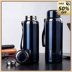 Bình Giữ Nhiệt 1000ml, Inox Cao Cấp, Kiểu Dáng Thời Trang, Sáng Bóng (nhiêu màu)