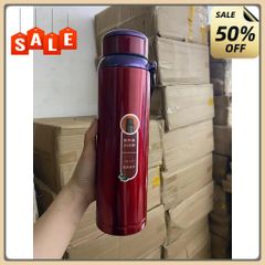 Bình Giữ Nhiệt 1000ml, Inox Cao Cấp, Kiểu Dáng Thời Trang, Sáng Bóng (nhiêu màu)