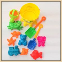 Bộ đồ chơi xúc cát  đi biển xô bạch tuộc nhí LT0368T  hàng Việt Nam (giao màu ngẫu nhiên)