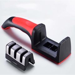 Combo 2 Dụng Cụ Mài Dao Kéo Cầm tay Dụng cụ mài dao, mài dao nhanh tiện lợi 3 khe 3 rảnh