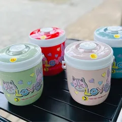 Phích đá mini hot, phích nước nhựa 1L màu ngẫu nhiên