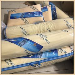 Ruột gối ôm cao su non American 35 x 100 (cm) gối ôm cao su kèm vỏ gối ôm