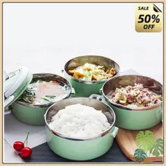 Cặp Lồng Cà Mênh 2 Tầng 4 tầng Lúa Mạch - Hộp Dựng Cơm Văn Phòng Có Nắp Khít