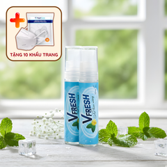 Xịt Thơm Miệng Vfresh 10ml - Giải Pháp Khử Mùi Hiệu Quả, Hơi Thở Thơm Mát, Dễ Dàng Mang Theo Ở Mọi Nơi