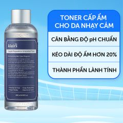 (Auth 100%) Nước Hoa Hồng Klairs Supple Preparation Unscented Toner