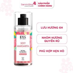 (Chính hãng) Xịt thơm toàn thân Dark Kiss body mist - Bath and Body