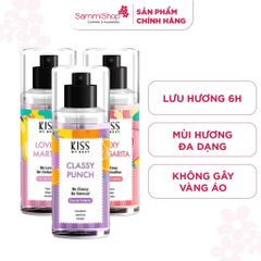 (Nhập khẩu) Xịt thơm toàn thân Dark Kiss body mist - Bath and Body