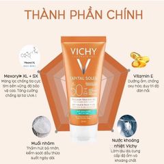 (Auth 100%) Sữa chống nắng Vichy Capital Soleil Dry Touch Face Fluid