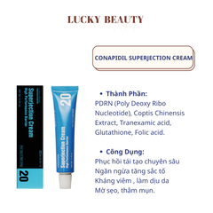 CONAPIDIL SUPERJECTION CREAM Kem Kháng Tăng Sắc Tố & Phục Hồi Da 20g