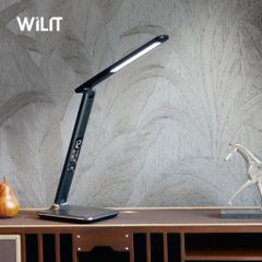 Đèn Bàn Học Chống Cận Wilit U13AQ - Đèn LED 18W Sạc Không Dây, 3 Chế Độ Sáng, Thiết Kế Sang Trọng Cho Học Tập Và Làm Việc