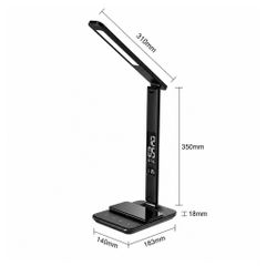 Đèn Bàn Học Chống Cận Wilit U13AQ - Đèn LED 18W Sạc Không Dây, 3 Chế Độ Sáng, Thiết Kế Sang Trọng Cho Học Tập Và Làm Việc