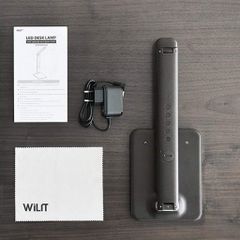 Đèn Bàn Học Chống Cận Wilit U13AQ - Đèn LED 18W Sạc Không Dây, 3 Chế Độ Sáng, Thiết Kế Sang Trọng Cho Học Tập Và Làm Việc
