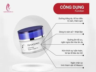 Kem Dưỡng Transino Nhật Bản 35g – Dưỡng Sáng Da, Đều Màu, Mềm Mịn Mỗi Ngày