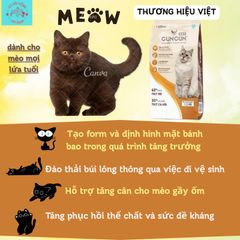 [DÙNG THỬ CHÓ MÈO] Hạt Cho Chó Cuncun - Thức Ăn Cho Chó Lớn - Hạt Cho Chó Trưởng Thành Túi 1.5Kg