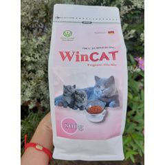 Hạt Cho Mèo WinCat - Thức Ăn Cho Mèo Bầu - Hạt Dinh Dưỡng Cho Mèo Đang Mang Thai Nuôi Con Túi 800g