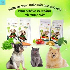 Thức Ăn Chay Cho Chó Ginseng Dog 86 túi 800g - Hạt Cho Chó WinDog Từ Rau Củ Quả - Thức Ăn Cho Chó Dinh Dưỡng Từ Thực Vật