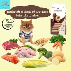 [380] Hạt Cho Chó Poodle CunCun - Hạt Tươi Cho Chó Nhỏ - Thức Ăn Cho Chó Không Chất Độn Không Chất Bảo Quản Túi 1,2Kg