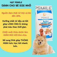 Thức Ăn Cho Chó Mix Topping - Hạt Tăng Cân Cho Chó Kén Ăn - Hạt Cho Chó Túi 1Kg