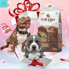 [1.5Kg] Hạt Cho Chó Cuncun PT - Thức Ăn Cho Chó lớn - Hạt Cho Chó Trưởng Thành Túi 1.5Kg